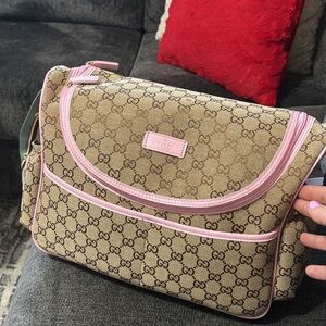 Gucci diaper bag